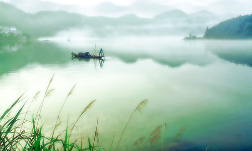 Vues féeriques du fleuve Xin'an de la province du Anhui -5